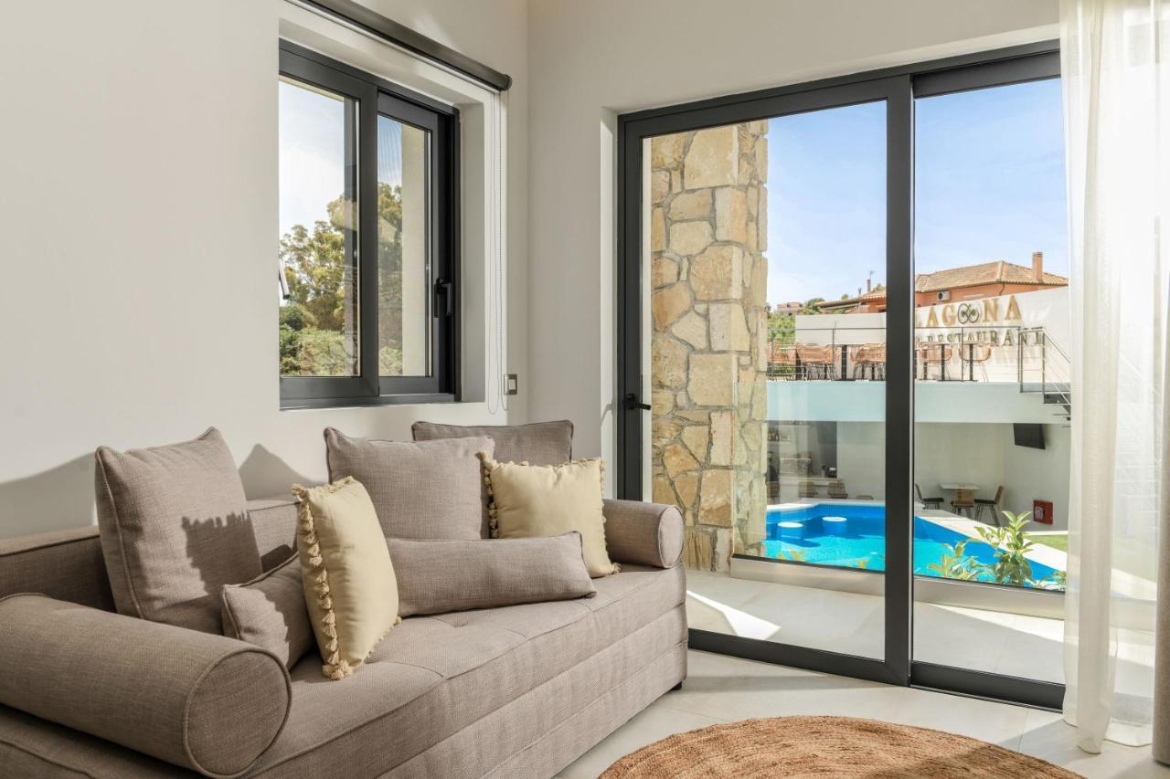 Lagoon Luxury Suites Vasilikos Exterior foto